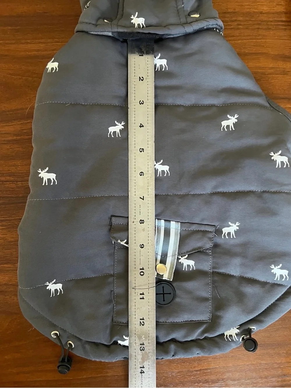 Size medium Dog puffer jacket